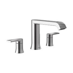 Moen T908 Method Two Handle Roman Tub Faucet in Polished Chrome (Trim Only)