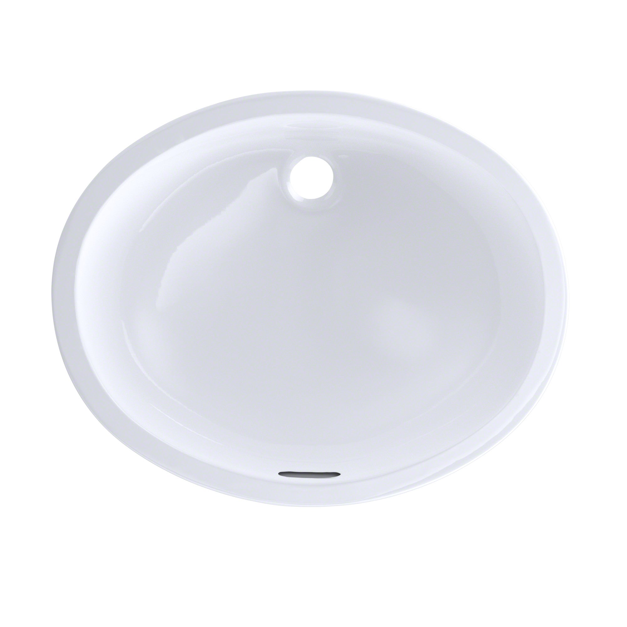 Toto LT597G01 Dantesca Oval Undermount Bathroom Sink with CeFiONtect, Cotton White