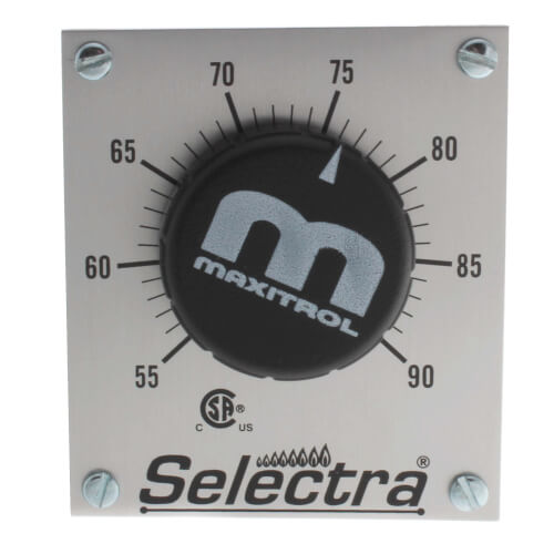 Maxitrol TD114-1 Remote Selector Discharge Air 55-90F Includes 120-170F Override