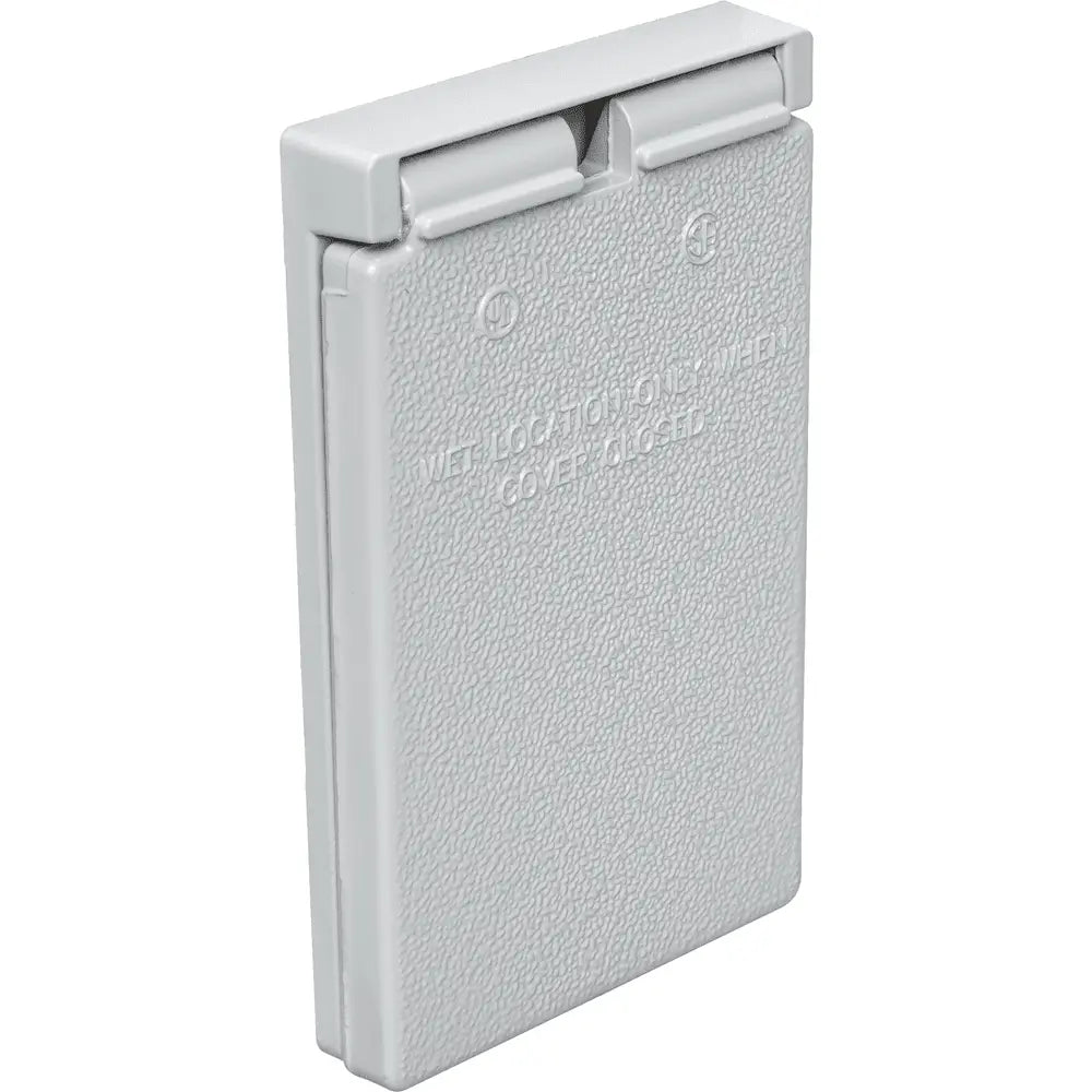 BWF PO-50V 1-Gang Weatherproof Power Outlet Cover, 2-1/4 IN Opening