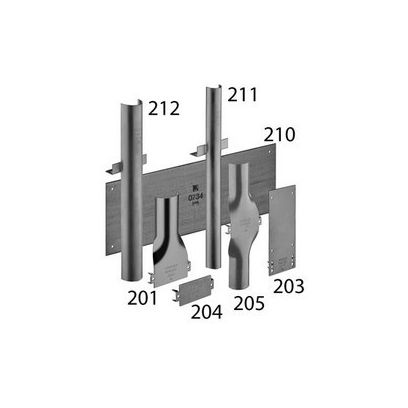 TITEFLEX TFM204-100 WALL BRACKETS & PARTS