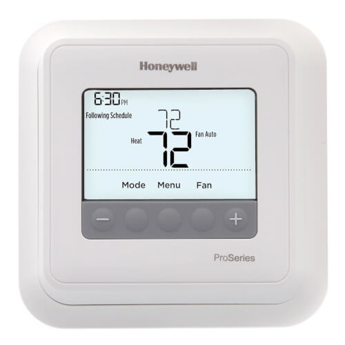 Resideo TH4210U2002 T4 Pro Programmable Thermostat 2H/1C Heat Pump 1H/1C Conventional