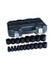 Gearwrench 84932N 19 Piece 1/2 Drive Standard Impact Socket Set 6 Points Inch Measurement Standard