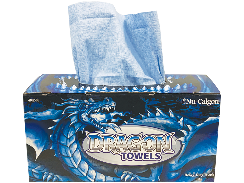 Nu-Calgon 4162-01 Dragon Towels 100 Count