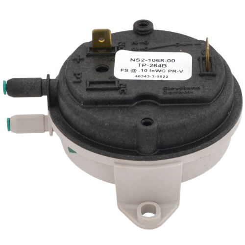 Detroit Radiant TP-264B Differential Pressure Switch 0.10wc Hose Barb