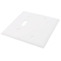 Pass & Seymour TP113W Combination Wallplate 2 Gangs 4.7 in Replacement MPN