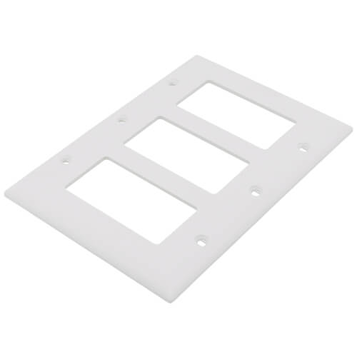 Pass & Seymour TP263W 3-Port Standard Wallplate