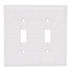 Pass & Seymour TP2W 2-Gang Toggle Switch Wall Plate Standard