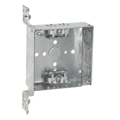 Crouse-Hinds TP459 4 x 4 x 1-1/2 Inch Steel Welded Square Outlet Box