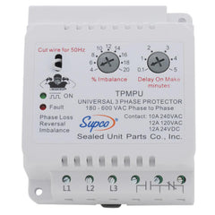 SUPCO TPMPU Universal 3 Phase Motor Protector