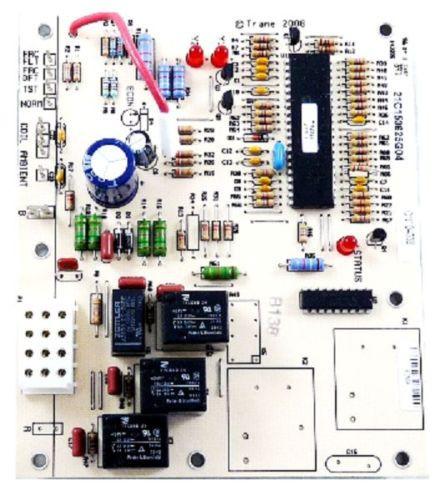 Trane CNT4333 Dual Compressor Defrost Control Board Size 12.01x12.01 inches