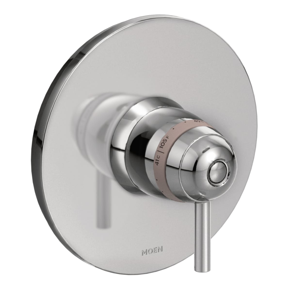 Moen TS33002 Arris ExactTemp Single Handle Valve Trim Kit in Chrome