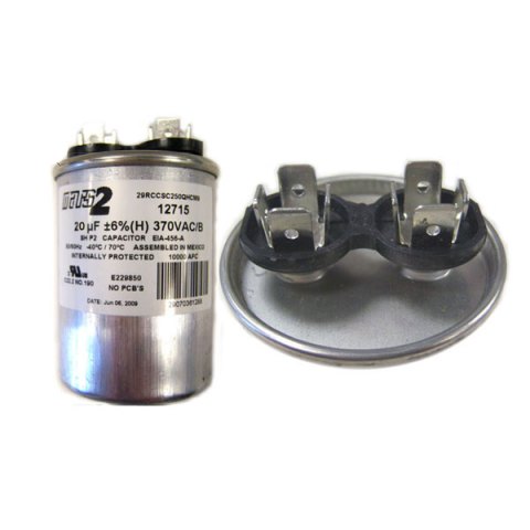 US Seal RD-20-370 Capacitor 20MFD 370V Round