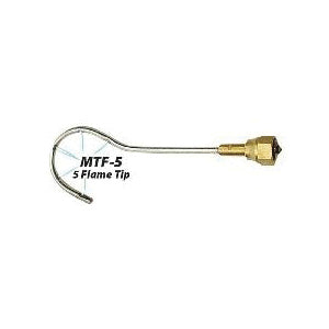 Uniweld MTF-5 Cap'n Hook 5-Flame Brazing Tip Acetylene Oxygen Gas Stainless Steel