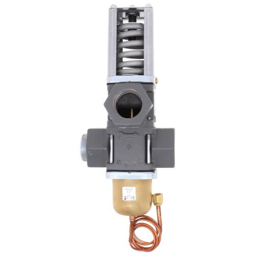 Johnson Controls V48AE-2C Penn V48 Series Three-Way Water Regulating Valve Threaded 30 Capillary with 1/4 Flare Nut