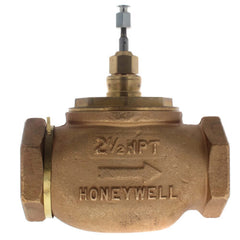 Honeywell V5011F1105 2-1/2 inch NPT Bronze Globe Valve