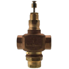 Honeywell V5011N3038 Globe Valve Bronze 1 Inch NPT for HVAC and Plumbing