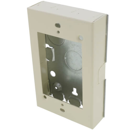 Wiremold V5748S Steel Shallow Device Box Ivory