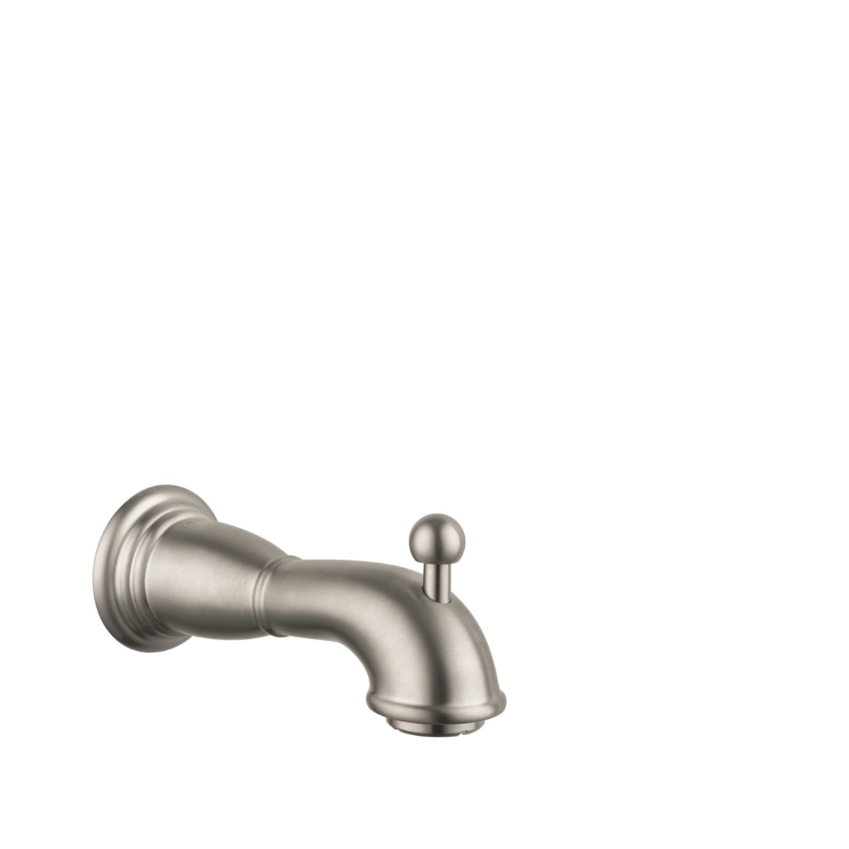 Hansgrohe 06089820 Logis Classic Tub Spout with Diverter in Brushed Nickel