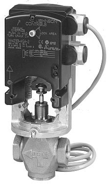 Johnson Controls VA-4233-GGC-2 Electric Valve Actuator 24V Spring Return Proportional Control