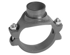 Victaulic CB9492NGE0 Mechanical-T® Style 920, Ductile Iron Bolted Branch Outlet With Grade E Gasket, 2-1/2 x 1/2 In