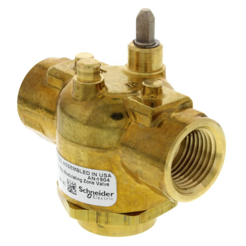 Schneider Electric VM3223 Zone Valve 1/2 Inch NPT 3-Way 4 CV Modulating Valve