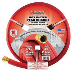 VOLTEC POWER & LIGHTING FAR3450 Flexon 50' 3/4 Hot Water Premium Rubber Hose