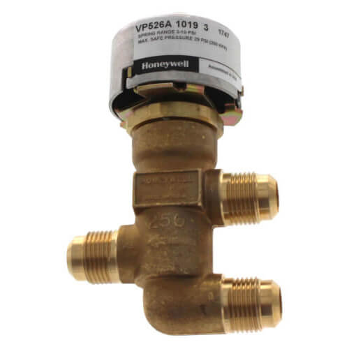 Honeywell VP522B1003 Three-Way Diverting Valve 1.5CV