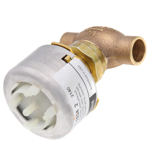 Honeywell VP531C1034 1/2 Inch Sweat Bronze Pneumatic Valve