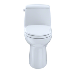 Toto MS854114ELR#01 Eco UltraMax Elongated 1.28GPF One-piece Toilet Right Hand Trip Lever Cotton