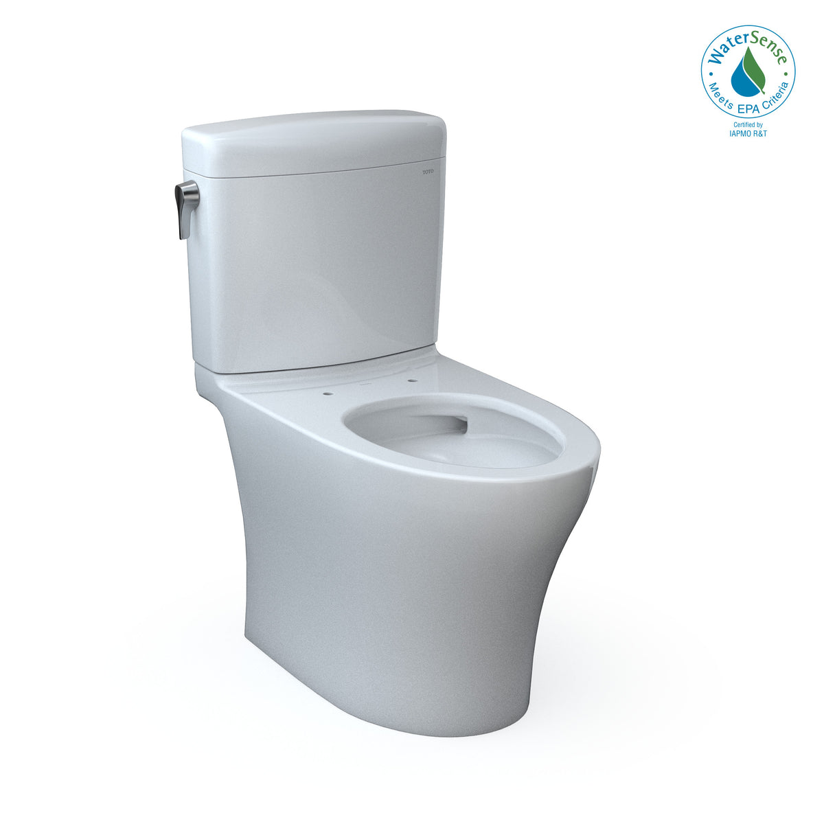 TOTO CST436CUMFG#01 Aquia IV 1G Cube Two-Piece Elongated Dual Flush Toilet with CEFIONTECT