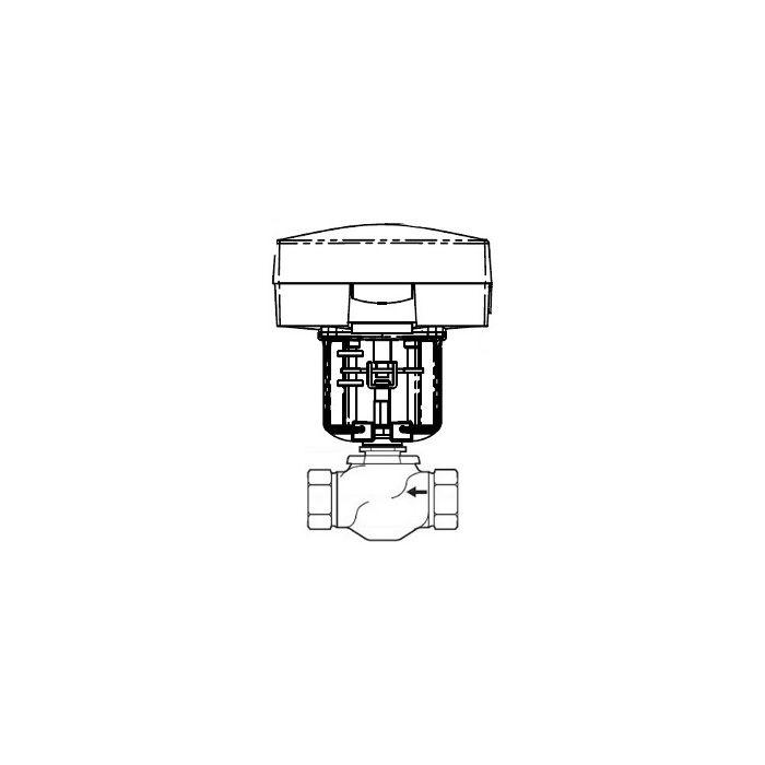 Schneider Electric VU-7213-680-4-10 Valve Assembly 24V 1-1/2 Inch