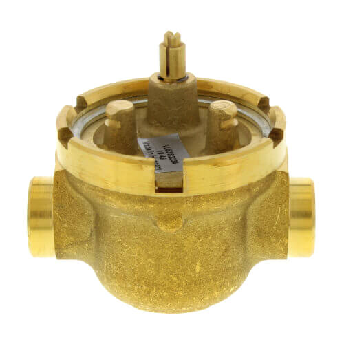 Resideo VU53S2042 Two-way Fan Coil Valve 3/4 Inch Sweat 3.5 Cv 20 PSI Differential