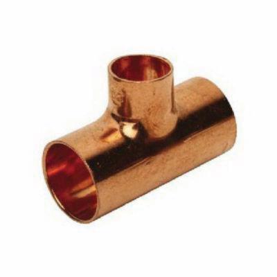 MUELLER STREAMLINE Mueller Streamline W 04095 Wrot Copper Reducing Tee 1-1/2 x 1 x 1-1/2 (C x C x C)
