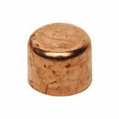 Mueller W07016 3 In. Wrot Copper Cap - Copper