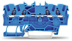 WAGO 2001-1404 4-conductor Through Terminal Block Suitable For Ex E II Applications Suitable For Ex I Applications