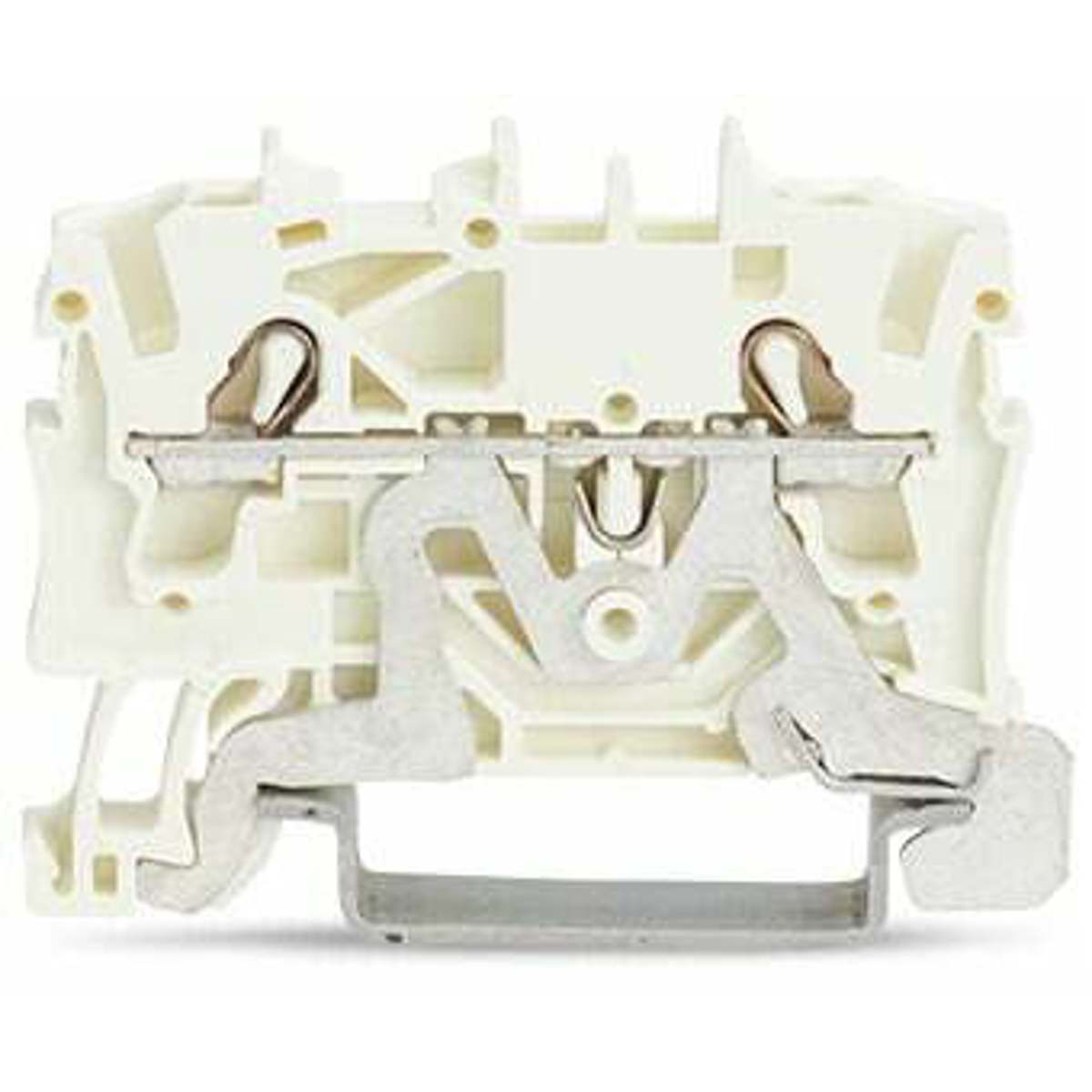 WAGO 2002-1208 Shield Terminal Block with 1 Deck/Level + Side and ...