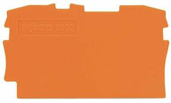 WAGO 2002-1292 End And Intermediate Plate; 0.8 mm Thick