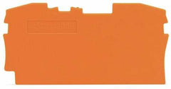 WAGO 2006-1292 END PLATE FOR 2002-1201 0.8MM ORANGE