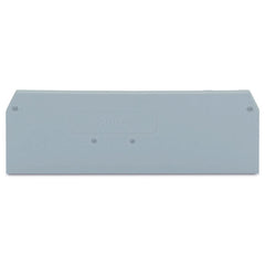 WAGO 280-314 End and Intermediate Plate - Gray - 2.5mm width