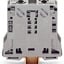 WAGO 285-150 2 Cond Thru Terminal Blocks 50 mm2-Grey 8-2/0 AWG Wire