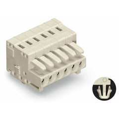 WAGO 734-106/008-000 1-conductor female connector CAGE CLAMP 1.5 mm Pin spacing 3.5 mm 6-pole