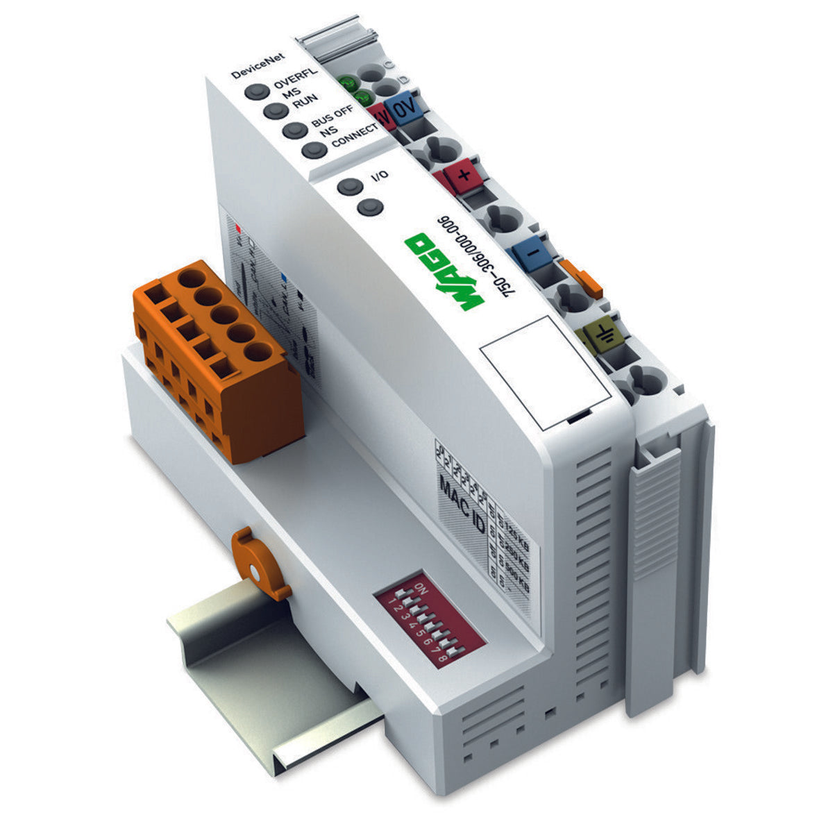 WAGO 750-306/000-006 Fieldbus Coupler / Head Unit - 64 x Connections per Node + 64 x Fieldbus Nodes