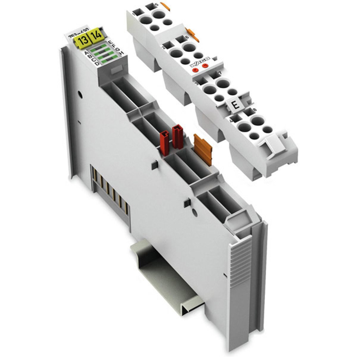 WAGO 753-430 8-CHANNEL DIGITAL INPUT MODULE 24 VDC HIGH-SIDE SWITCHING