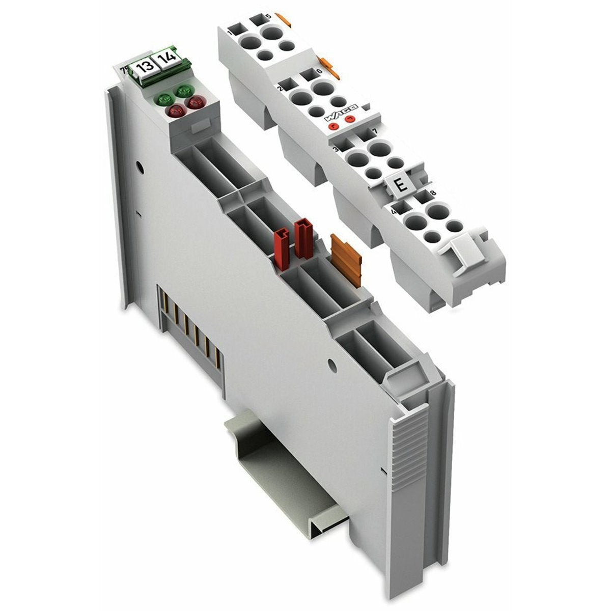 WAGO 753-454 Pluggable Analog Input Slice Module - 2AI; 4-20mA; Diff - 2I/O