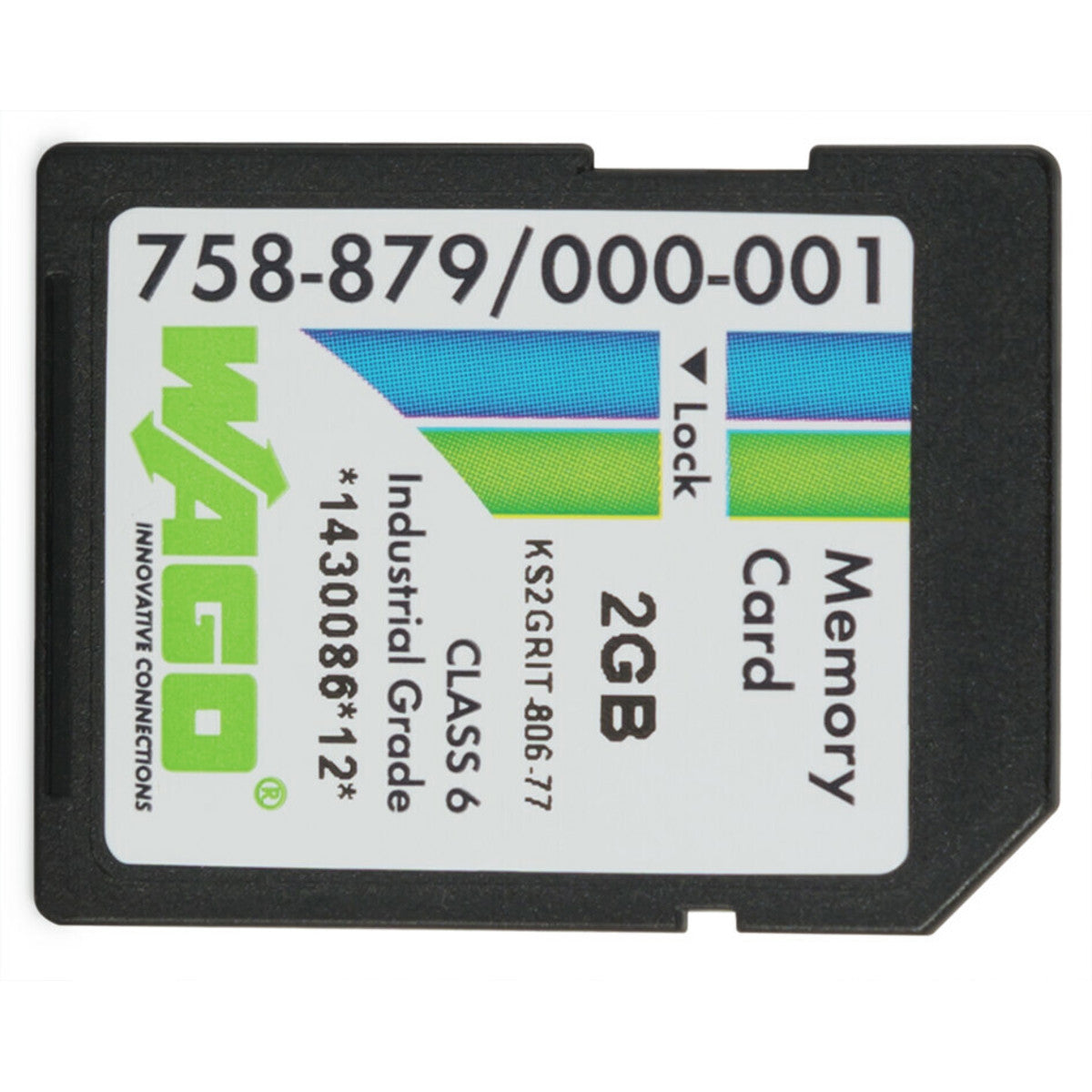 WAGO 758-879/000-001 SD Memory Card - 2GB SLC -40C to +90C Ambient