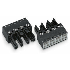 WAGO 770-204 Socket 4-pole Cod. A 4.00 mm black