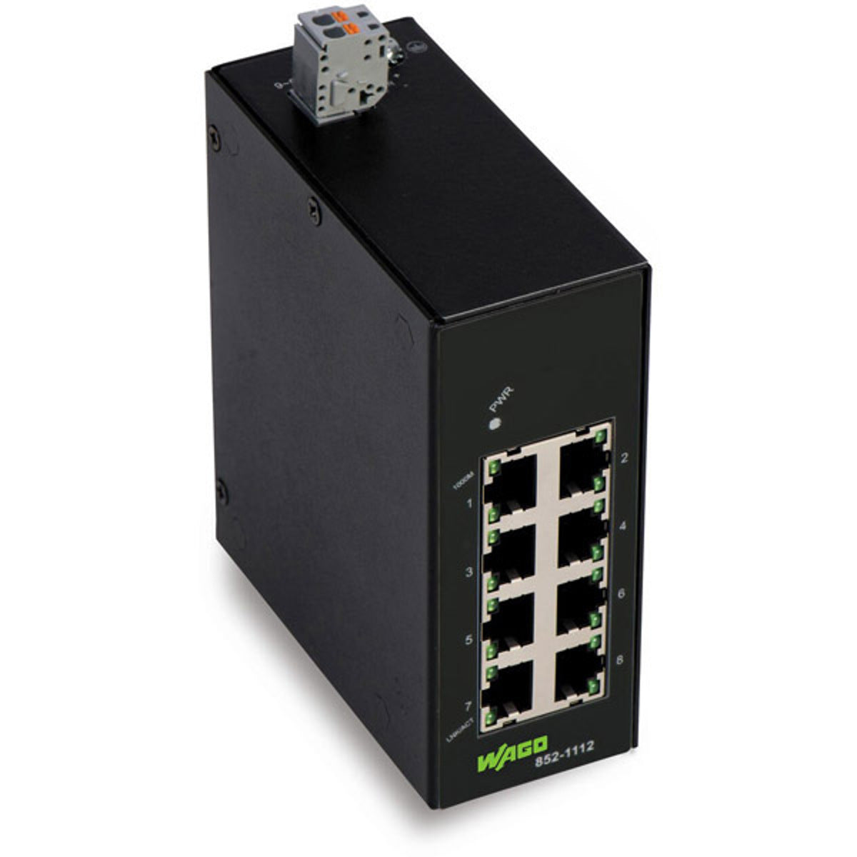 WAGO 852-1112 8-ports Industrial Eco Gigabit Ethernet network switch