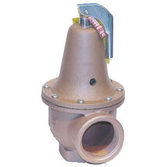 Watts F384042 740A 2 Inch NPT Bronze Pressure Relief Valve Hot Water 30 PSI