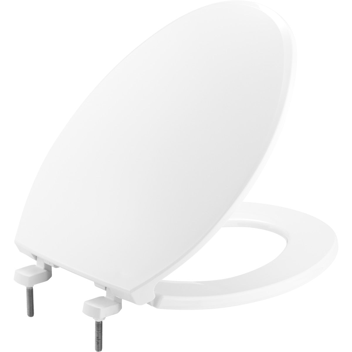 Bemis 7600T 000 Elongated Closed Front Toilet Seat with STA-TITE Commercial Fastening System